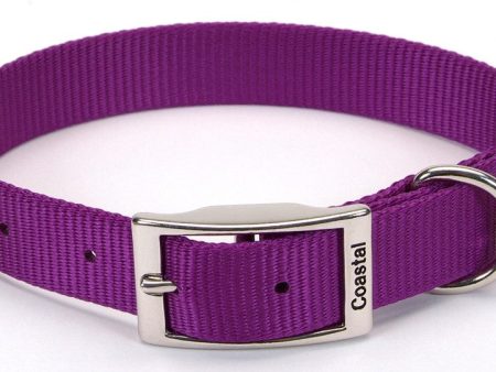 Coastal Single-Ply Nylon Collar Black 1X22In For Sale