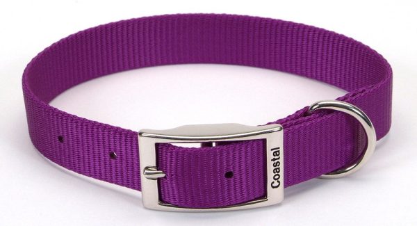 Coastal Single-Ply Nylon Collar Black 1X22In For Sale