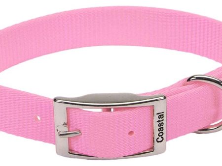 Coastal Single-Ply Nylon Collar Bright Pink 1X20In Discount