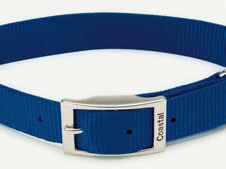 Coastal Single-Ply Nylon Collar Blue 1X20In Hot on Sale