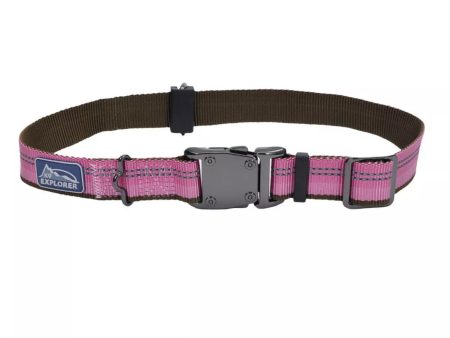 Coastal Products K9 Explorer Reflective Adjustable Dog Collar Rosebud Supply