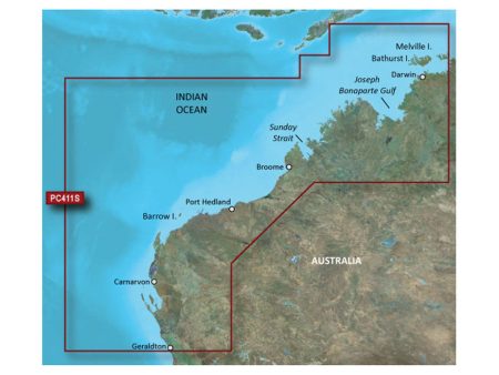 Garmin BlueChart g3 Vision HD - VPC411S - Geraldton - Darwin - microSD SD [010-C0869-00] For Cheap