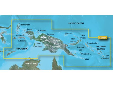 Garmin BlueChart g3 Vision HD - VAE006R - Timor Leste New Guinea - microSD SD [010-C0881-00] Cheap