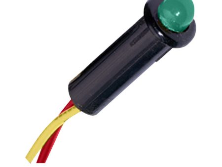 Paneltronics LED Indicator Light - Green - 120 VAC - 1 4  [048-016] on Sale