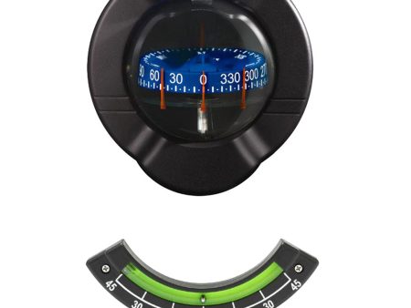 Ritchie SR-2 Venture Sail Boat Compass w Clinometer - Bulkhead Mount - Black [SR-2] Online Hot Sale