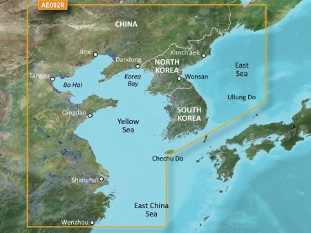 Garmin BlueChart g3 Vision HD - VAE002R - Yellow Sea - microSD SD [010-C0877-00] Supply