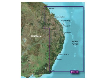 Garmin BlueChart g3 Vision HD - VPC414S - Mackay to Twofold Bay - microSD SD [010-C0872-00] For Sale