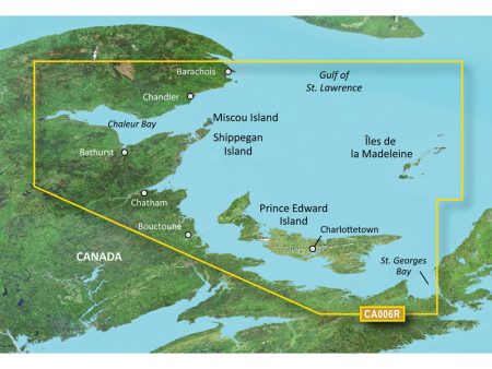 Garmin BlueChart g3 Vision HD - VCA006R - P.E.I. to Chaleur Bay - SD Card [010-C0692-00] For Cheap