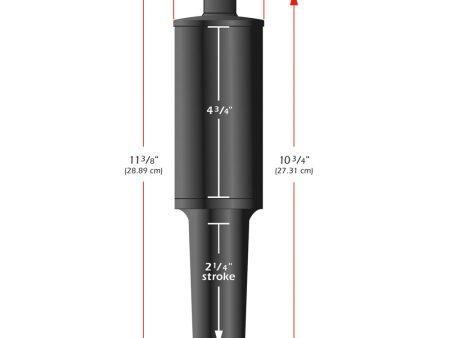 Lenco 101XD Extreme Duty Actuator - 12V - 2-1 4  Stroke - 5 16  Hardware [15055-001] Cheap