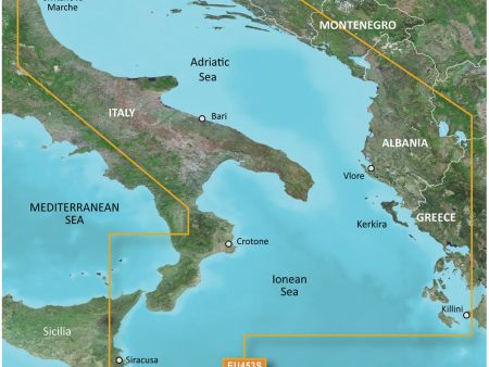 Garmin BlueChart g3 Vision HD - VEU453S - Adriatic Sea, South Coast - microSD SD [010-C0797-00] Hot on Sale