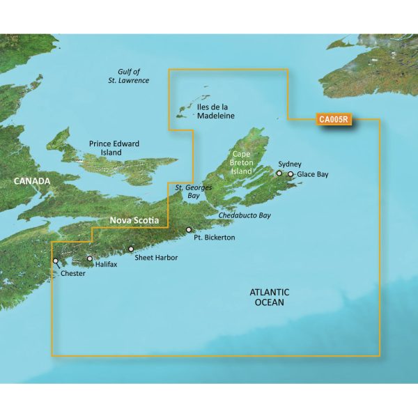 Garmin BlueChart g3 Vision HD - VCA005R - Halifax - Cape Breton - microSD SD [010-C0691-00] Online Hot Sale