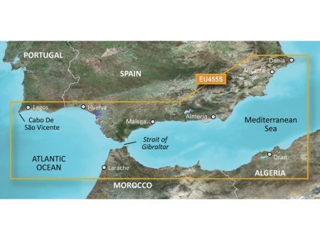 Garmin BlueChart g3 Vision HD - VEU455S - Alicante to Cabo de Sao Vicente - microSD SD [010-C0799-00] Discount