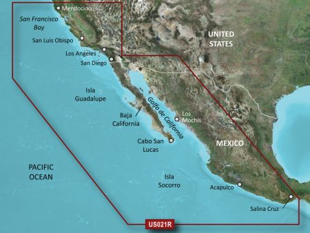 Garmin BlueChart g3 Vision HD - VUS021R - California-Mexico - microSD SD [010-C0722-00] Supply