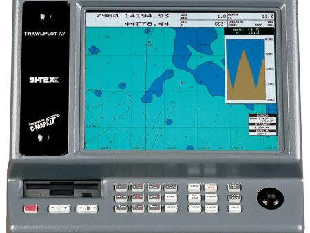 SI-TEX TRAWLPLOT 12 SD Color Chartplotter w WAAS Receiver [TRAWLPLOT 12] Discount