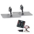 Lenco 12  x 30  Standard Trim Tab Kit w LED Indicator Switch Kit 12V [TT12X30I] Cheap