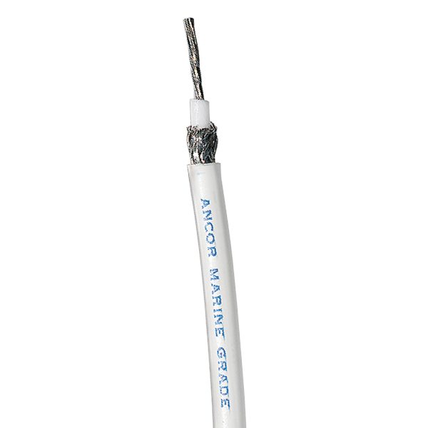 Ancor RG 8X White Tinned Coaxial Cable - 250 [151525] Cheap