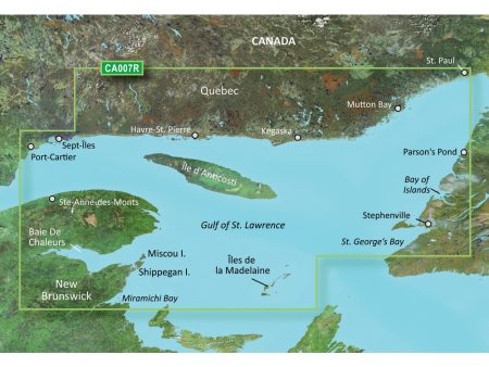 Garmin BlueChart g3 Vision HD - VCA007R - Les Mechins - St. Georges Bay - microSD SD [010-C0693-00] Online Sale