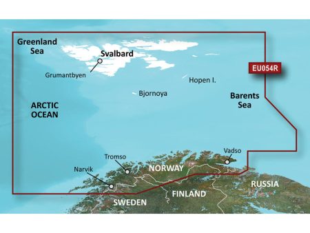 Garmin BlueChart g3 Vision HD - VEU054R - Vestfjd-Svalbard-Varanger - microSD SD [010-C0790-00] Fashion