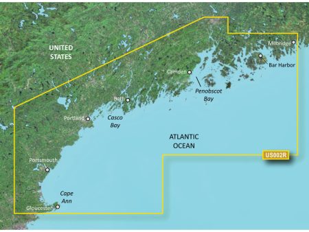 Garmin BlueChart g3 Vision HD - VUS002R - South Maine - microSD SD [010-C0703-00] on Sale