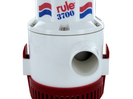 Rule 3700 G.P.H. Bilge Pump Non Automatic 12V [14A] Online Sale