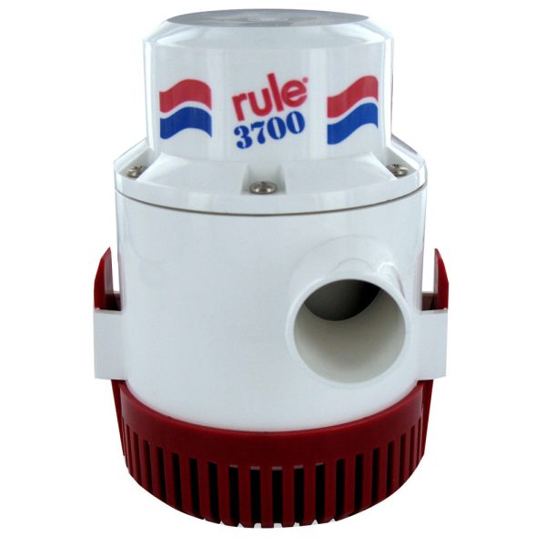 Rule 3700 G.P.H. Bilge Pump Non Automatic 12V [14A] Online Sale