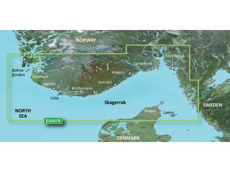 Garmin BlueChart g3 Vision HD - VEU041R - Oslo-Skagerak-Haugesund - microSD SD [010-C0778-00] Hot on Sale