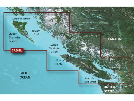 Garmin BlueChart g3 Vision HD - VCA501L - Vancouver Island - Dixon Entrance - microSD SD [010-C0701-00] For Cheap