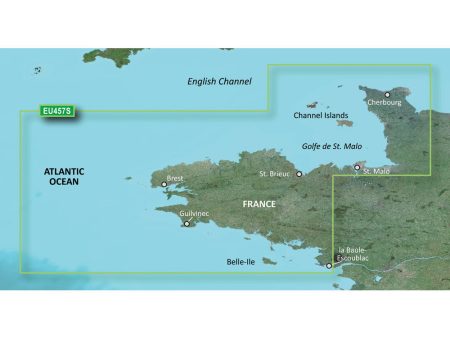 Garmin BlueChart g3 Vision HD - VEU457S - Bretagne - microSD SD [010-C0801-00] Fashion