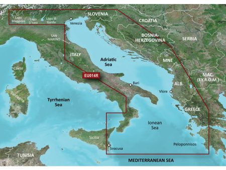 Garmin BlueChart g3 Vision HD - VEU014R - Italy, Adriatic Sea - microSD SD [010-C0772-00] Cheap