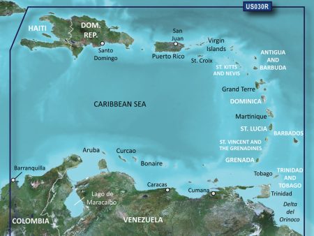 Garmin BlueChart g3 Vision HD - VUS030R - Southeast Caribbean - microSD SD [010-C0731-00] Cheap