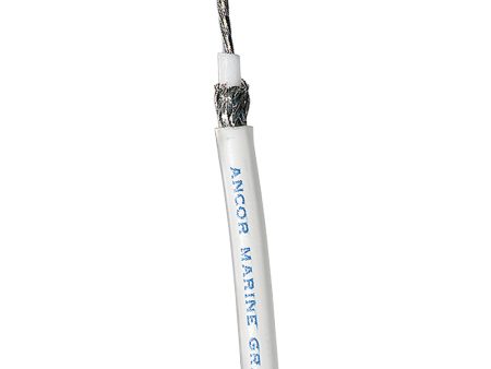 Ancor RG 8X White Tinned Coaxial Cable - 100 [151510] For Discount