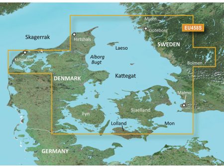 Garmin BlueChart g3 Vision HD - VEU458S - Gteborg to Fyn - microSD SD [010-C0802-00] Sale