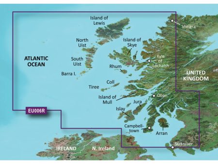 Garmin BlueChart g3 Vision HD - VEU006R - Scotland, West Coast - microSD SD [010-C0765-00] on Sale