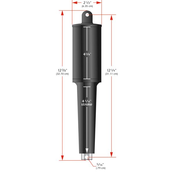 Lenco 102XD Extreme Duty Actuator - 12V - 4-1 4  Stroke [15060-001] Online