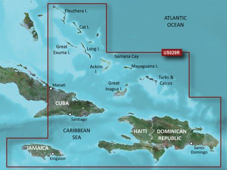 Garmin BlueChart g3 Vision HD - VUS029R - Southern Bahamas - microSD SD [010-C0730-00] Online now