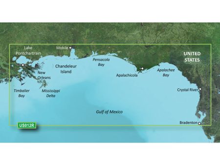 Garmin BlueChart g3 Vision HD - VUS012R - Tampa - New Orleans - microSD SD [010-C0713-00] Online Sale