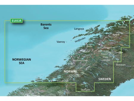 Garmin BlueChart g3 Vision HD - VEU053R - Trondheim - Troms - microSD SD [010-C0789-00] For Cheap