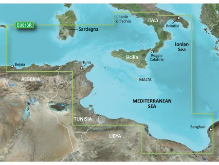 Garmin BlueChart g3 Vision HD - VEU013R - Italy Southwest  Tunisia - microSD SD [010-C0771-00] Hot on Sale