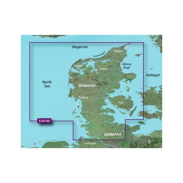 Garmin BlueChart g3 Vision HD - VEU474S - Alborg to the Eider - microSD SD [010-C0818-00] Online Hot Sale