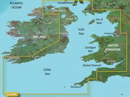 Garmin BlueChart g3 Vision HD - VEU004R - Irish Sea - microSD SD [010-C0763-00] Online now