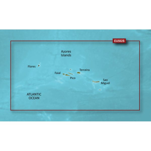 Garmin BlueChart g3 Vision HD - VEU502S - Azores Islands - microSD SD [010-C0846-00] Online