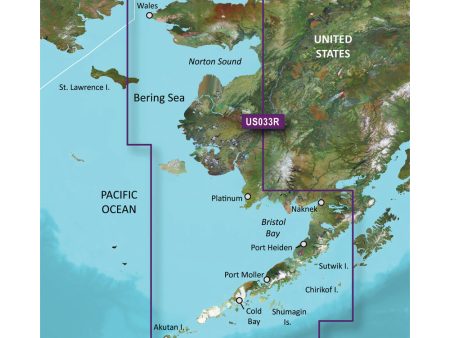 Garmin BlueChart g3 Vision HD - VUS033R - Bristol Bay - Kotzebue Snd. - microSD SD [010-C0734-00] For Cheap