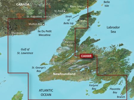 Garmin BlueChart g3 Vision HD - VCA008R - Newfoundland West - microSD SD [010-C0694-00] Online