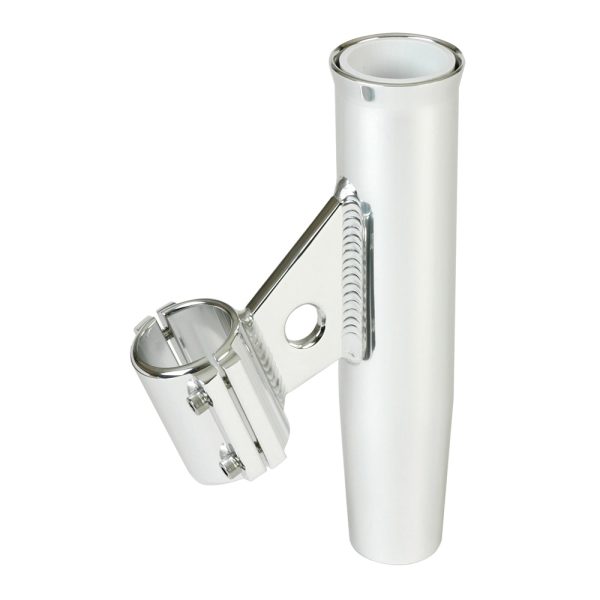 Lee s Clamp-On Rod Holder - Silver Aluminum - Vertical Mount - Fits 1.315  O.D. Pipe [RA5002SL] Hot on Sale