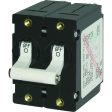 Blue Sea 7242 A-Series Double Pole Toggle - 50AMP - White [7242] Online