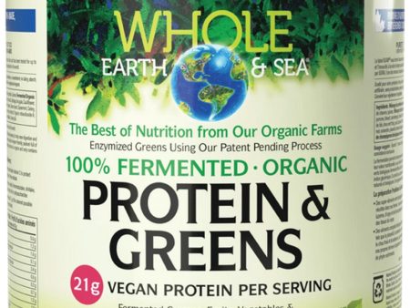 WHOLE EARTH & SEA Fermented Organic Protein & Greens (Organic Tropical - 660 g) For Cheap