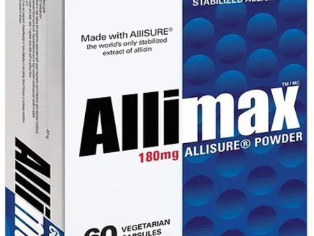 ALLIMAX 100% Stabilized Allicin 180 mg (60 caps) Online Sale