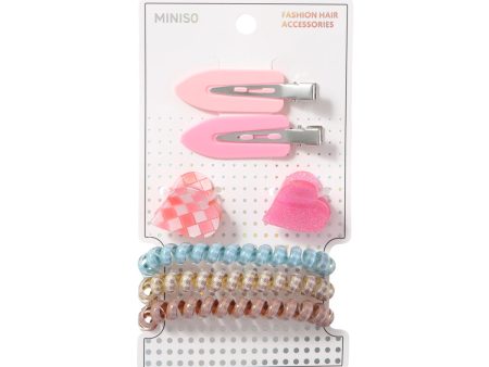 Hair Accessories Set (7 pcs) Online Sale