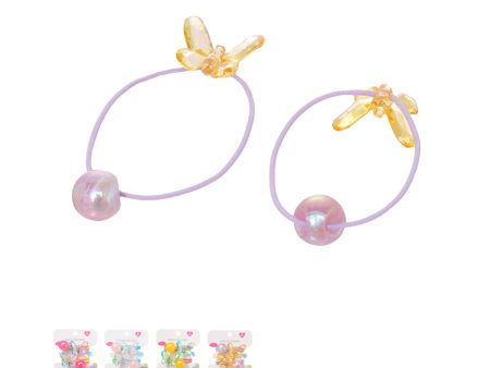 Gradient Color Butterfly Hair Ties (2 pcs) Online Hot Sale