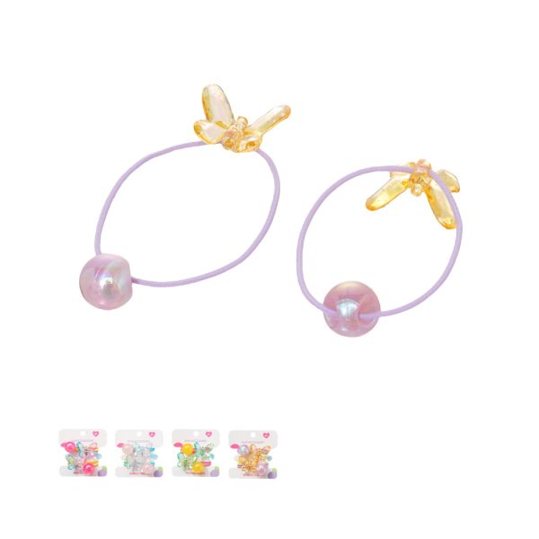 Gradient Color Butterfly Hair Ties (2 pcs) Online Hot Sale